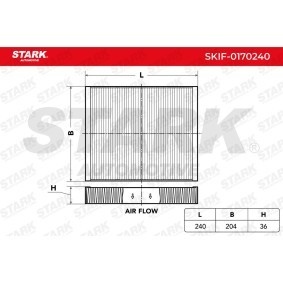 Comprar Filtro de habitáculo de STARK SKIF-0170240 a bajo precio de 7,50 €