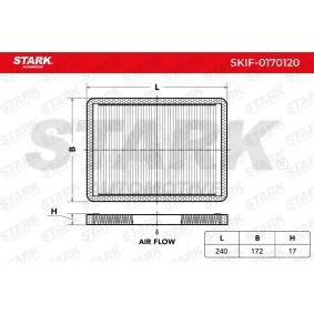 Comprar Filtro de habitáculo de STARK SKIF-0170120 a bajo precio de 8,66 €