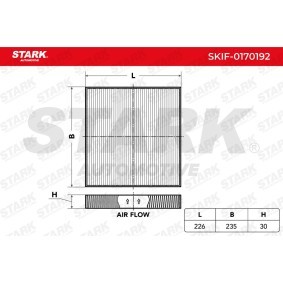 Innenraumfilter SKIF-0170192 von STARK günstig für 10,49 € online kaufen