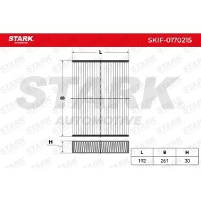 Comprar Filtro de habitáculo de STARK SKIF-0170215 a bajo precio de 11,45 €