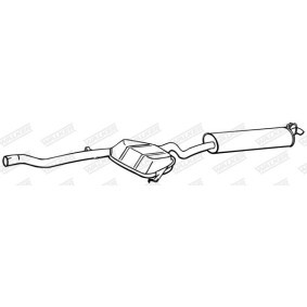 Endschalldämpfer 16292 von WALKER günstig für 336,57 € online kaufen