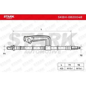 Bremsschlauch SKBH-0820048 von STARK günstig für 12,28 € online kaufen
