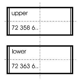 Kjøp Stempelstanglager av KOLBENSCHMIDT 77752620 til den lave prisen 254,22 NOK