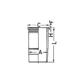 Köp Cylinderfoder av KOLBENSCHMIDT 89460110 till det låga priset 931,47 kr