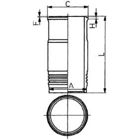 Köp Cylinderfoder av KOLBENSCHMIDT 89464110 till det låga priset 738,02 kr
