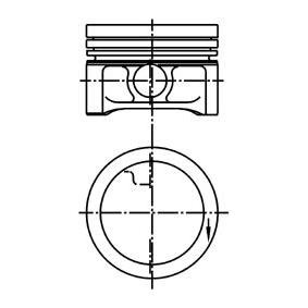 Kolben 99455620 SMART CROSSBLADE von KOLBENSCHMIDT