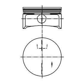 Acquista Pistone motore da KOLBENSCHMIDT 99741610 a buon mercato per soli 77,93 €