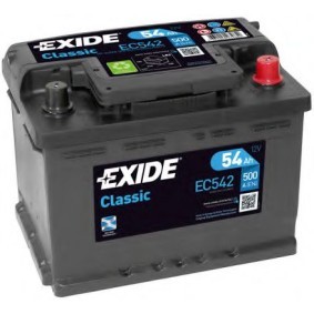 Køb Starterbatteri af EXIDE EC542 til den lave pris 770,80 DKK