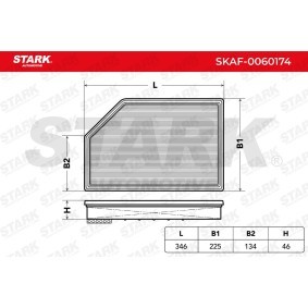 Luftfilter SKAF-0060174 von STARK günstig für 19,25 € online kaufen