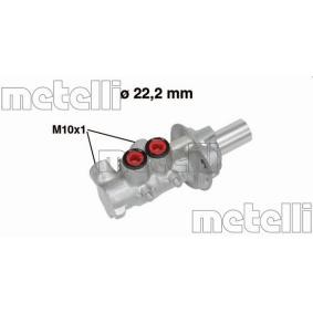 Comprar Cilindro principal de freno de METELLI 05-0740 a bajo precio de 64,30 €