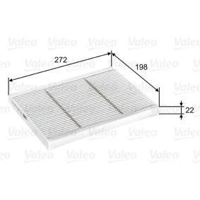 Köp Kupéfilter av VALEO 716067 till det låga priset 248,69 kr
