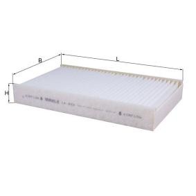 Osta Suodatin, sisäilma MAHLE ORIGINAL:llä LA 933 edullisesti hintaan 14,79 €
