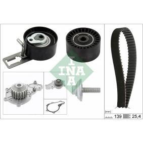 Achetez des Kit de distribution + pompe à eau INA 530 0610 30 à prix pour 143,75 €