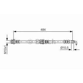 Bremsschlauch 1 987 481 602