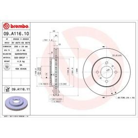 Bremsscheibe von BREMBO