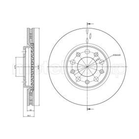 Comprar Disco de freno de CIFAM 800-1254C a bajo precio de 158,43 €