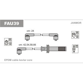 Compre Jogo de cabos de ignição da JANMOR FAU39 a um preço baixo por 21,83 €