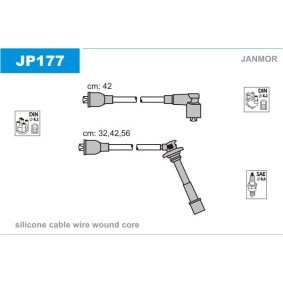 Compre Jogo de cabos de ignição da JANMOR JP177 a um preço baixo por 23,32 €