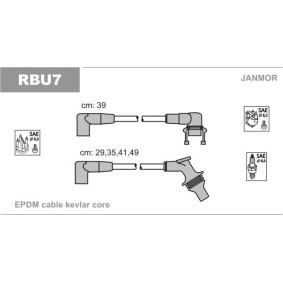 Compre Jogo de cabos de ignição da JANMOR RBU7 a um preço baixo por 17,51 €