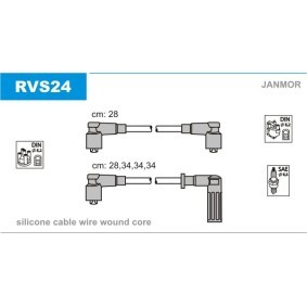 Compre Jogo de cabos de ignição da JANMOR RVS24 a um preço baixo por 22,07 €