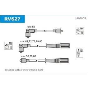 Compre Jogo de cabos de ignição da JANMOR RVS27 a um preço baixo por 35,84 €