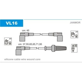 Compre Jogo de cabos de ignição da JANMOR VL16 a um preço baixo por 66,69 €