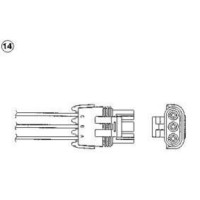 Comprar Sonda lambda de NGK 96121 a bajo precio de 191,83 €