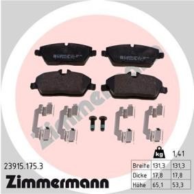 Köp Bromsbelägg av ZIMMERMANN 23915.175.3 till det låga priset 819,19 kr