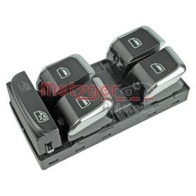 Comprar Interruptor de elevalunas de METZGER 0916256 a bajo precio de 44,99 €