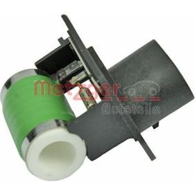 Vorwiderstand, Elektromotor-Kühlerlüfter von METZGER 0917163