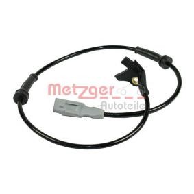 Kjøp Sensor, ABS av METZGER 0900137 til den lave prisen 309,15 NOK