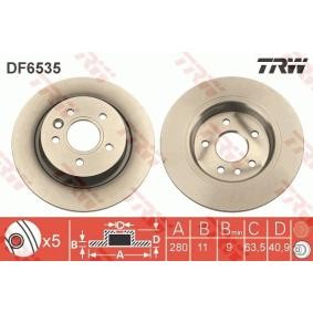 Acquista Disco freno da TRW DF6535 a buon mercato per soli 34,27 €
