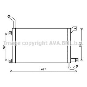 Achetez des Radiateur du moteur PRASCO AUA2223 à prix pour 352,08 €