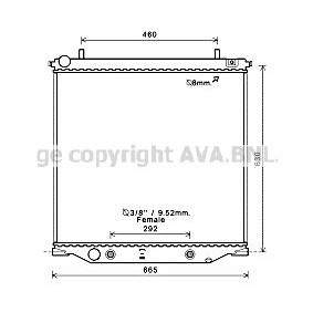 Achetez des Radiateur du moteur PRASCO CT2059 à prix pour 376,64 €