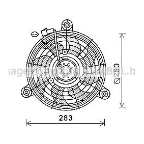 Kühlerlüfter von PRASCO CT7503