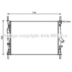 Achetez des Radiateur du moteur PRASCO FD2589 à prix pour 412,85 €