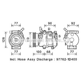 Acquista Compressore aria condizionata da PRASCO KAK267 a buon mercato per soli 704,53 €