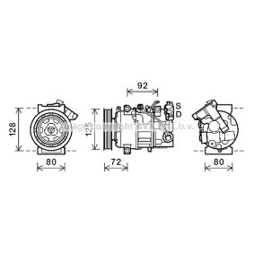 Acquista Compressore aria condizionata da PRASCO RTAK489 a buon mercato per soli 510,98 €