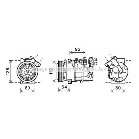 Acquista Compressore aria condizionata da PRASCO RTAK492 a buon mercato per soli 503,77 €
