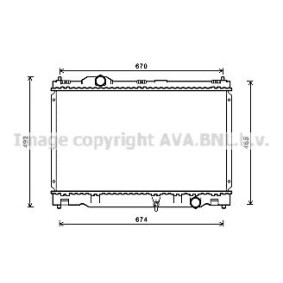 Achetez des Radiateur du moteur PRASCO TO2669 à prix pour 291,32 €