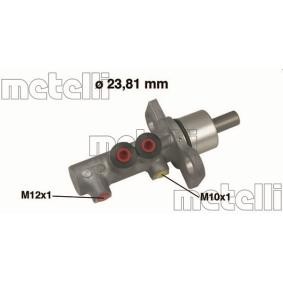 Acquista Cilindro maestro del freno da METELLI 05-0491 a buon mercato per soli 80,16 €