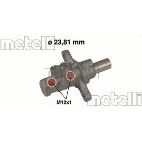 Comprar Cilindro principal de freno de METELLI 05-0522 a bajo precio de 55,43 €