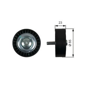 Achetez des Galet enrouleur de courroie d'accessoire GATES T36622 à prix pour 18,57 €