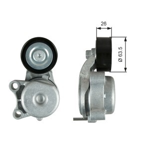 Compre Rolo tensor, correia trapezoidal estriada da GATES T39343 a um preço baixo por 38,62 €