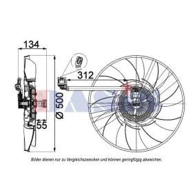 Kühlerlüfter 028004N von AKS DASIS günstig für 345,85 € online kaufen