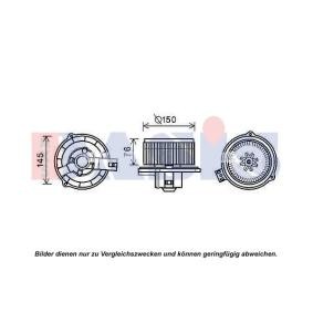 Achetez des Pulseur d'air habitacle AKS DASIS 518087N à prix pour 53,71 €