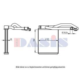 Achetez des Radiateur de chauffage AKS DASIS 519027N à prix pour 59,01 €