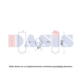 Kjøp Tørker, klimaanlegg av AKS DASIS 800658N til den lave prisen 429,20 NOK