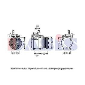 Acquista Compressore aria condizionata da AKS DASIS 852562N a buon mercato per soli 266,99 €
