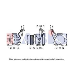 Acquista Compressore aria condizionata da AKS DASIS 852637N a buon mercato per soli 262,60 €